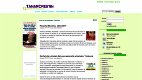 What Tanarcrestin.net website looked like in 2019 (4 years ago)