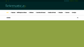 What Telematica.com.br website looked like in 2019 (4 years ago)