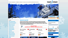 What Team3reisen.de website looked like in 2019 (4 years ago)