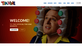 What Timvine.com website looked like in 2019 (4 years ago)
