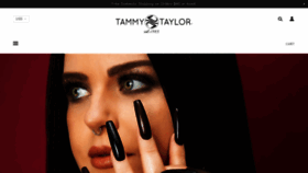 What Tammytaylornails.com website looked like in 2019 (4 years ago)