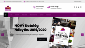 What Tempo-kondela.sk website looked like in 2019 (4 years ago)
