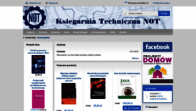 What Technicznanot.pl website looked like in 2019 (4 years ago)