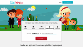 What Tophelp.de website looked like in 2019 (4 years ago)