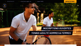What Tennis-agadir.com website looked like in 2019 (4 years ago)