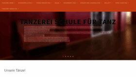 What Tanzerei.de website looked like in 2019 (4 years ago)