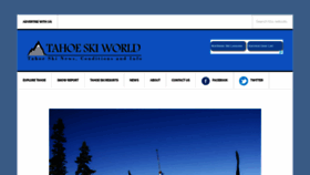 What Tahoeskiworld.com website looked like in 2019 (4 years ago)