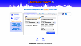 What Tanielinielotnicze.pl website looked like in 2019 (4 years ago)