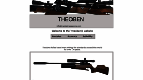What Theoben.co.uk website looked like in 2019 (4 years ago)