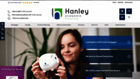 What Thehanley.co.uk website looked like in 2019 (4 years ago)