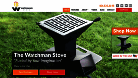 What Thewatchmanstove.com website looked like in 2019 (4 years ago)