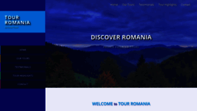 What Tour-romania.com website looked like in 2019 (4 years ago)