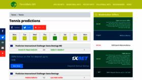 What Tennisbets365.com website looked like in 2019 (4 years ago)
