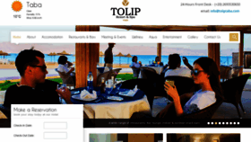 What Toliptaba.com website looked like in 2019 (4 years ago)