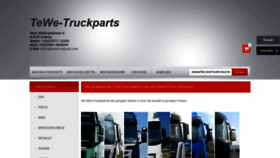 What Tewetruckparts.com website looked like in 2019 (4 years ago)