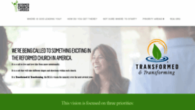 What Transform.rca.org website looked like in 2019 (4 years ago)