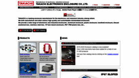What Takachi-enclosure.com website looked like in 2019 (4 years ago)