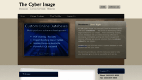 What Thecyberimage.com website looked like in 2019 (4 years ago)
