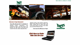 What Trippsrestaurants.com website looked like in 2019 (4 years ago)