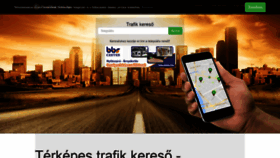 What Trafikuzlet.hu website looked like in 2019 (4 years ago)