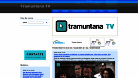 What Tramuntanatv.com website looked like in 2019 (4 years ago)