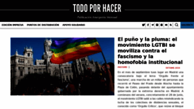 What Todoporhacer.org website looked like in 2019 (4 years ago)
