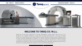 What Tareqco.com website looked like in 2019 (4 years ago)