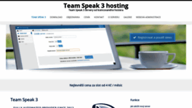What Ts3-hosting.cz website looked like in 2019 (4 years ago)