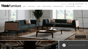 What Think-furniture.com website looked like in 2019 (4 years ago)