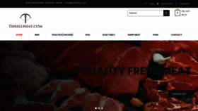What Thrillmeat.com website looked like in 2019 (4 years ago)