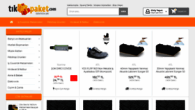 What Tikpaket.com website looked like in 2019 (4 years ago)