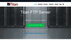 What Titanftp.com website looked like in 2019 (4 years ago)