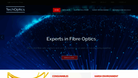 What Techoptics.com website looked like in 2019 (4 years ago)
