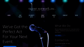 What Talentnetworkinc.com website looked like in 2019 (4 years ago)