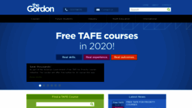 What Thegordon.edu.au website looked like in 2019 (4 years ago)