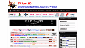 What Tv-sport-hd.com website looked like in 2019 (4 years ago)