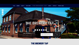 What Thebrewery-tap.com website looked like in 2019 (4 years ago)