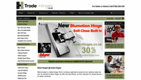 What Trade-hinges.co.uk website looked like in 2019 (4 years ago)