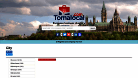 What Tomalocal.com website looked like in 2019 (4 years ago)