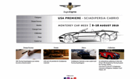 What Touringsuperleggera.eu website looked like in 2019 (5 years ago)