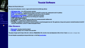 What Tsusiatsoftware.net website looked like in 2019 (4 years ago)