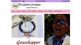 What Theginghamgrasshopper.com website looked like in 2019 (4 years ago)