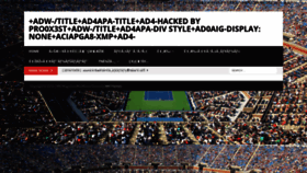 What Tennisnakama.com website looked like in 2019 (4 years ago)