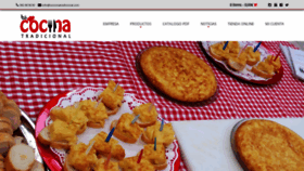 What Tucocinatradicional.com website looked like in 2019 (4 years ago)