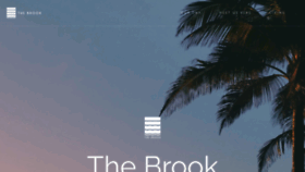 What Thebrookmiami.org website looked like in 2019 (4 years ago)