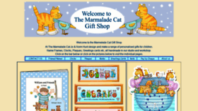 What Themarmaladecat.co.uk website looked like in 2019 (4 years ago)