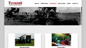 What Tuckers-seeds.com website looked like in 2019 (4 years ago)