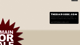 What Thebarcode.com website looked like in 2019 (4 years ago)