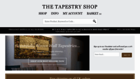 What The-tapestry-shop.co.uk website looked like in 2019 (4 years ago)
