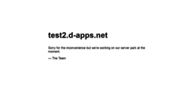 What Test2.d-apps.net website looked like in 2019 (4 years ago)